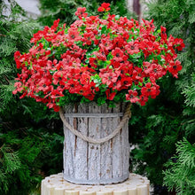 Load image into Gallery viewer, Artificial Flowers Violet Seven-Fork Spring Grass Flower Suitable for Indoor and Outdoor Simulation Green Plant Bouquet
