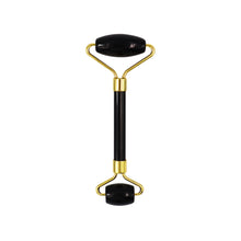 Load image into Gallery viewer, Facial Care Beauty Scraping Powder Crystal Double-Headed Roller Massager Jade Roller
