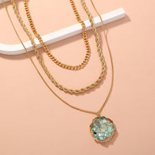 Load image into Gallery viewer, Women's Necklace Natural Stone round Choker  Gift for Girls

