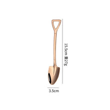 Load image into Gallery viewer, Stainless Steel Shovel Spoon Watermelon Shovel Dessert Spoon Ice-Cream Spoon Creative Shovel
