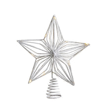 Load image into Gallery viewer, Christmas Tree Top Five-Pointed Star Christmas Decorations with Lights Christmas Decorations
