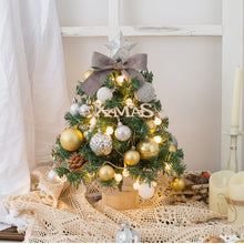 Load image into Gallery viewer, 45cm Christmas Tree Family Desktop Accessories DIY Glowing Christmas Decorations
