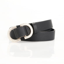 Load image into Gallery viewer, Japanese Buckle Girls Fashion Rhinestone Ornament Belt Dress with Jeans Strap
