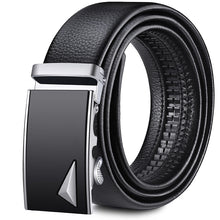 Load image into Gallery viewer, Men's Leather Belt Soft Leather Automatic Buckle Casual All-Matching Jeans Belt Men's Belt Belt
