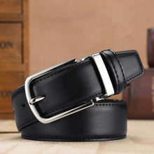 Load image into Gallery viewer, Men's Leather Belt Men's Pin Buckle Belt Double-Sided Preferred Pant Belt
