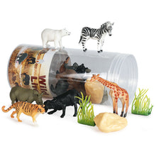 Load image into Gallery viewer, Mini Marine Life Model Set Wildlife Farm Poultry Model Simulation Solid Dinosaur Model Children's Teaching Cognitive Toys
