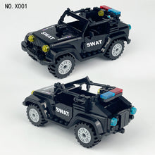 Load image into Gallery viewer, L-3 Package Black Jeep Small Particle Accessories Kits Special Police Doll Toy Weapon Pieces
