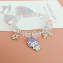 Load image into Gallery viewer, Summer Ice Crystal Cinnamoroll Babycinnamoroll Melody Bracelet Female Sweet off Single Simple Student Girlfriends Birthday Gift
