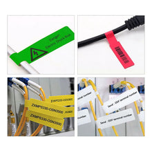 Load image into Gallery viewer, 1/10PCs Thermal Label Paper Color Tear-Proof Applicable to Ning You P15p12 Pass Line Fiber Optic Cable Label Paper
