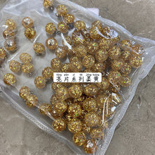 Load image into Gallery viewer, 5pcs/Set Sequin Series Resin Alloy Base Button Shirt Shirt Accessories Button
