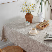 Load image into Gallery viewer, Rectangular Dining Table American Rustic Style Tablecloth Polyester Water and Oil Resistant Printed Tablecloth Tablecloth
