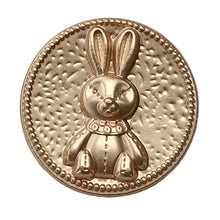 Load image into Gallery viewer, 5pcs/Set Bunny Button Metal Sweater Button Coat Decorative Buckle
