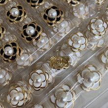 Load image into Gallery viewer, 5pcs/Set Clothing Decorative Buttons Pearl Metal Leather Fur Coat Buttons
