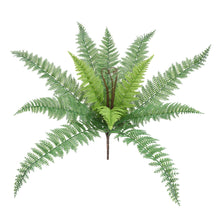 Load image into Gallery viewer, Artificial Fern Green Plant Simulation Persian Grass Plant Wall Engineering Landscaping Home Gardening Fake Grass
