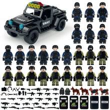 Load image into Gallery viewer, Building Block Toy Package Police Car Pickup Truck Children's Birthday Gifts
