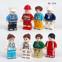 Load image into Gallery viewer, 64 Children's Building Blocks Toys Suit Doll Toy Window Box
