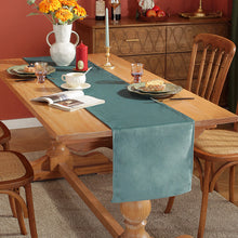 Load image into Gallery viewer, Velvet Table Runner Simple Solid Color Table Runner Wedding Party Dining Table Decorations Long Tablecloth
