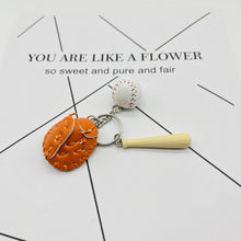 Load image into Gallery viewer, Mini Baseball Keychain Pendant Gift
