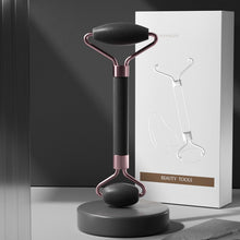 Load image into Gallery viewer, Crystal Roller Face Massage Stick Non-Jade Facial Beauty Flower Stem Double-Headed Ball Massage Board Device
