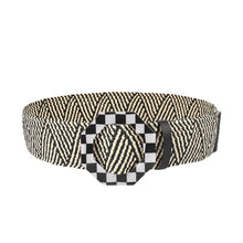 Load image into Gallery viewer, Dress Pp Grass Woven Decorative Women's Wide Belt Bohemian Elastic Elastic Waist Seal
