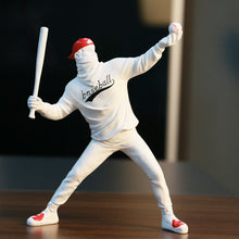 Load image into Gallery viewer, Character Sculptured Ornaments Banksy Resin Art Head Portrait Decoration
