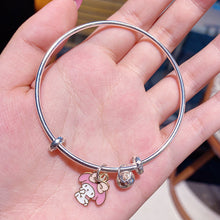 Load image into Gallery viewer, Cartoon Bracelet Small Bracelet Couple Girlfriends Three-Person Bracelet with Small Gift Student Jewelry
