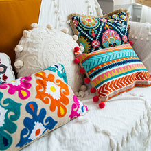 Load image into Gallery viewer, Moroccan Style Sofa Pillow Cases Embroidered Pillow Ethnic Style
