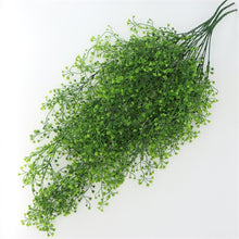 Load image into Gallery viewer, 5PCs Simulation Green Plant Forsythia Wall Hanging Plant Hanging HANAFUJI Simulation Hanging Basket Plant
