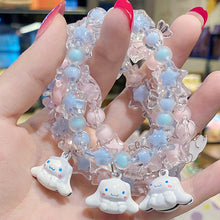 Load image into Gallery viewer, Cute Dog Cartoon Bell Bracelet XINGX Candy Big Ear Dog Girl Heart Student Bracelet Girlfriends' Gift
