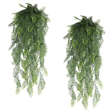 Load image into Gallery viewer, 5PCs Simulation Wall Hanging Green Plant KIC Leaf Monstera Green Rattan Wall Hanging Plant
