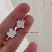 Load image into Gallery viewer, 5pcs/Set Four-Leaf Clover Cufflink Sweater Button Women's Cardigan Clothes Accessories Button
