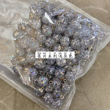 Load image into Gallery viewer, 5pcs/Set Sequin Series Resin Alloy Base Button Shirt Shirt Accessories Button
