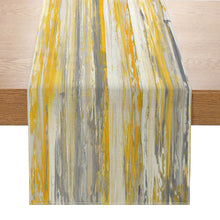 Load image into Gallery viewer, Tie-Dyed Style Printed Table Runner Linen Home Vintage Printing Decoration Table Runner Tablecloth
