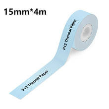 Load image into Gallery viewer, Heat-Sensitive Label Stickers Jingyou P12p15 Vitality Label Printing Paper Name Tape Continuous Thermal Label Paper
