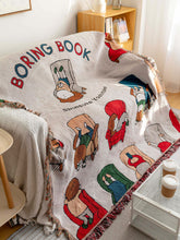 Load image into Gallery viewer, Boring Book Single Sofa Cover Sofa Cover Cloth Tablecloth Multifunctional Blanket
