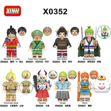 Load image into Gallery viewer, X0352 Anime Series Doll Toy Model Children Assembling Building Blocks Toy Suit
