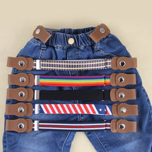 Load image into Gallery viewer, Baby Snap Button Type Boys Girls Kindergarten Kids Pant Belt
