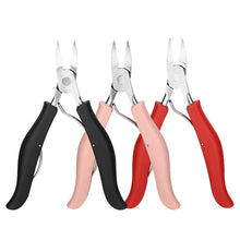 Load image into Gallery viewer, Stainless Steel Bent Nose Pliers Nail Clippers Nail Groove Pliers Inflammation Tool Set Scissors Nail Trimmers
