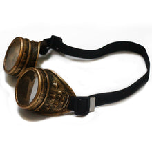 Load image into Gallery viewer, Halloween party cospiay dress up props steampunk glasses, vintage decorative eyewear
