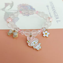 Load image into Gallery viewer, Summer Ice Crystal Cinnamoroll Babycinnamoroll Melody Bracelet Female Sweet off Single Simple Student Girlfriends Birthday Gift
