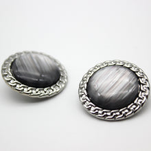 Load image into Gallery viewer, 5pcs/Set Clothing Accessories Pearlescent Brushed Metal Button Sweater Coat Button
