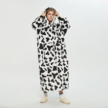 Load image into Gallery viewer, Hooded Lazy Blanket Pullover Double-Layer Blanket Sweater for Women Cold Protection in Autumn and Winter Thermal Pajamas
