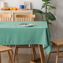 Load image into Gallery viewer, Tablecloth Pure Color Fresh Animation Lining Tablecloth Simple Rectangular Table Cloth
