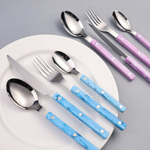 Load image into Gallery viewer, 4pcs/Set 304 Stainless Steel Knife, Fork and Spoon Tableware Suit Household Western Food Knife, Fork and Spoon Tableware Suit
