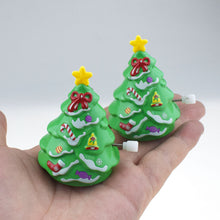 Load image into Gallery viewer, 1PCs Wind up Walking Rotating Green Christmas Tree Toy
