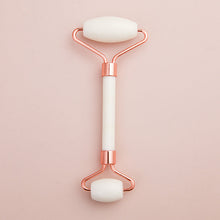 Load image into Gallery viewer, Jade Roller Massager Scrapping Plate Meridian Muscle-Poking Stick Facial Face Xiuyan Jade Beauty Instrument Green Phoenix Jade Roller
