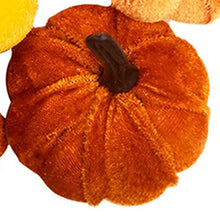 Load image into Gallery viewer, Simulation pumpkin, flannel pumpkin ornament Halloween Thanksgiving home decoration pumpkin
