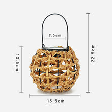 Load image into Gallery viewer, Outdoor Vine Woven Lamp Energy-Saving LED Waterproof Solar Garden Lamp
