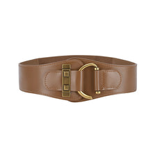 Load image into Gallery viewer, Popular Retro Style Belt Women's Elastic Belt Match with Coat down Belt
