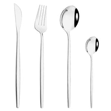 Load image into Gallery viewer, Stainless Steel Tableware Portugal Steak Knife and Fork Portable Ins Hotel Western Style Golden Western Food Knife and Fork
